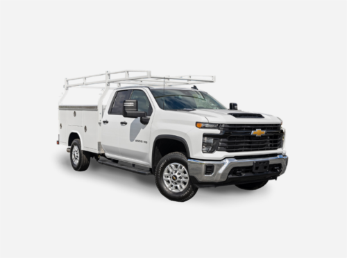 white work truck