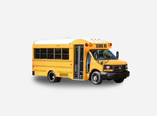 transport yellow bus