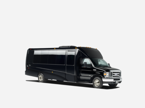 exec bus in black