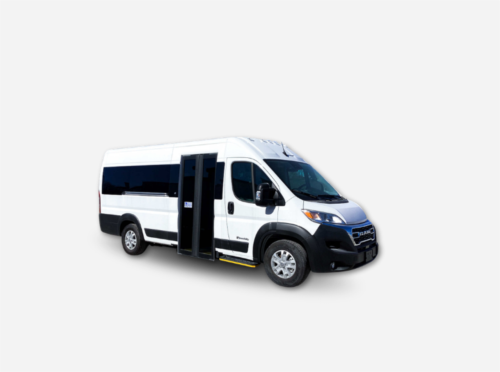 WHEELCHAIR ACCESSIBLE VAN in white