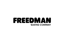 The logo for Freeman Seating Company featuring parts.