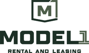 Model 1 Rental and Leasing Logo.