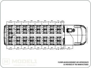 Marcopolo grand shuttle floor plan.